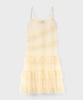 DEWEDEWE Balletcore Mesh Dress_Beige