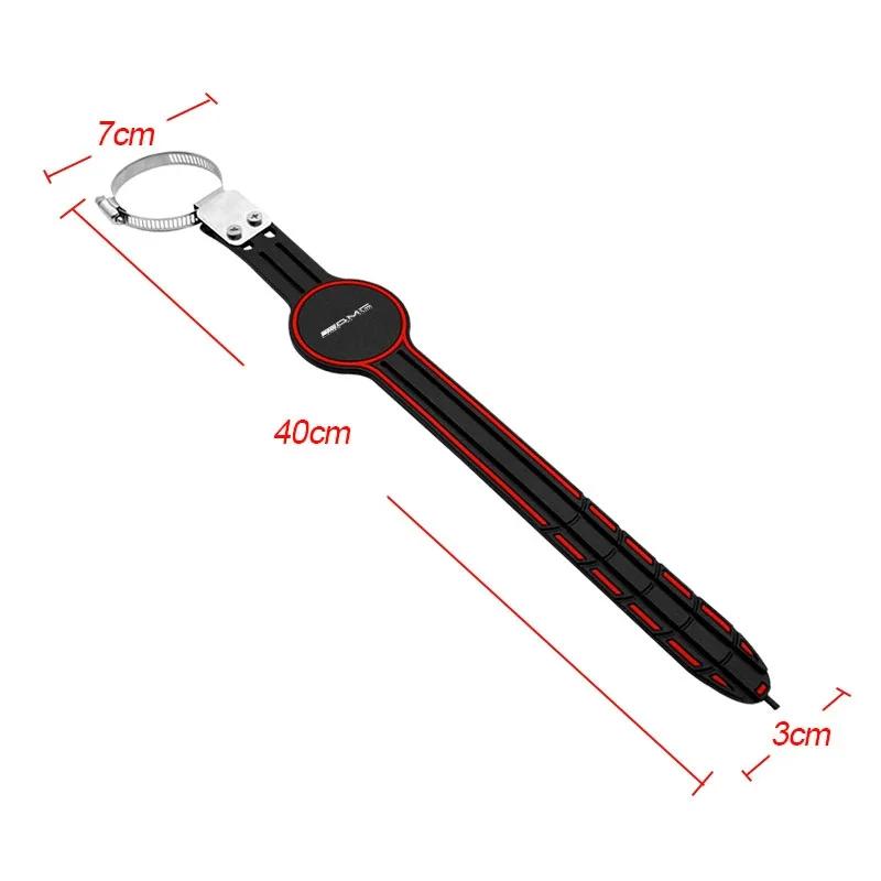 AAUT1 Car Anti-static Belt Grounding Car Safety Driving Tools Exhaust Pipe Stickers For Mercedes Benz A300 A200 CLK CLA A180 E220 A300