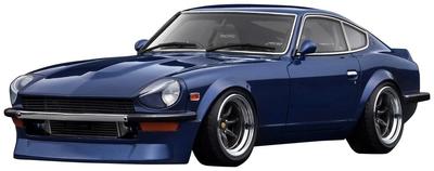 Ignition model масштаб Nissan Fairlady Z Синий Wangan MIDNIGHT Z Готовая модель IG3592 TK.Company 1/18 (S30) Дьявол