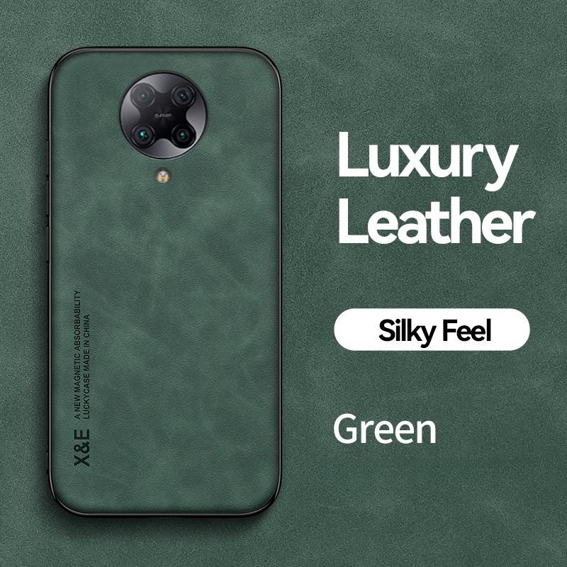 Чехол для Xiaomi Poco F2 Pro Кожаный Автомобильный Магнитный Держатель Чехол для Телефона для Poko Little F 2 PocoF2 Pro F2Pro Матовая Задняя Крышка