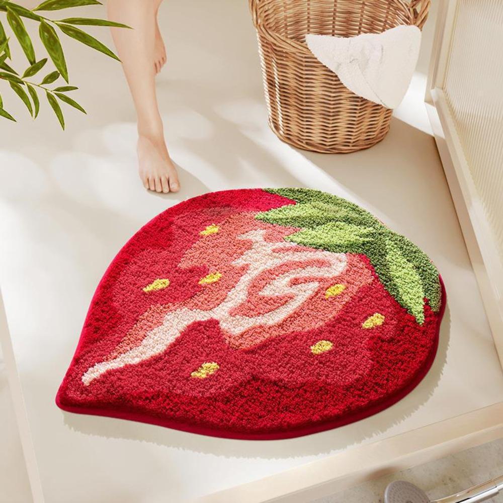 Absorbent Bathroom Rugs Soft Carpet Cute Door Mat Home Decor