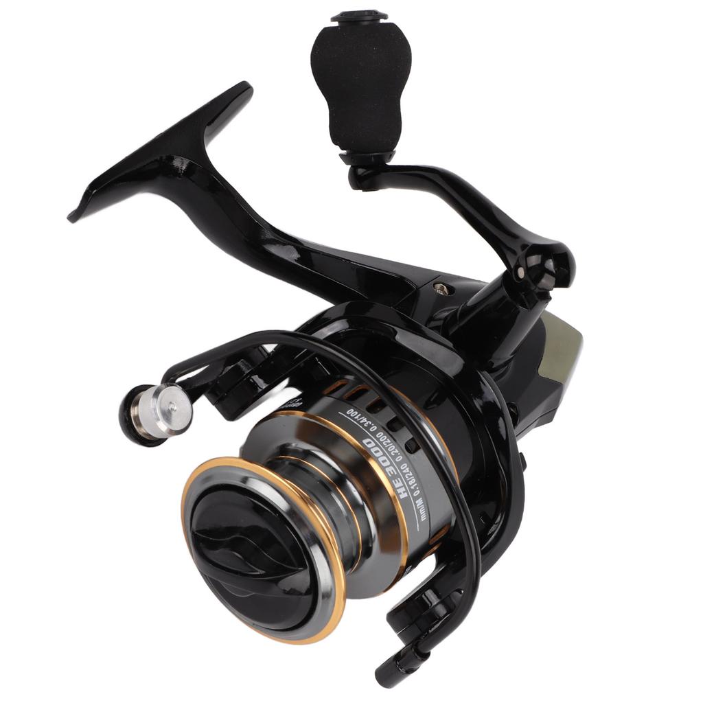 5,2:1 Рыболовная спиннинговая катушка Полностью металлическая Морская рыболовная катушка для пресной и соленой водыHE3000