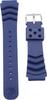 Seiko 22mm Urethane Strap Genuine Diver Includes Watch Cloth and Simple Instruction Manual Band, Replacement, Navy, RS04K22NY1,