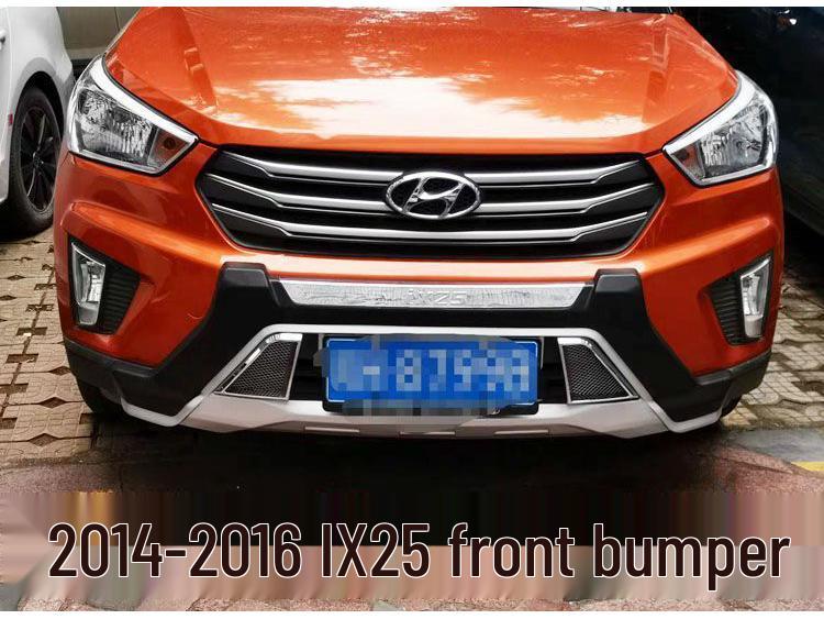 Подходит для передних и задних бамперов Hyundai ix25 2014-2020 годов, а также защитного бампера и подножек для модели 2018 года.