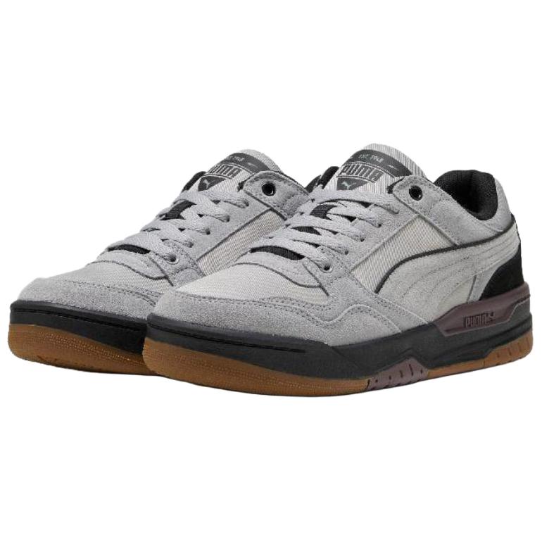 Puma Rebound Retro Comfortable Fashion Durable Low-Top Sneakers Unisex Sneakers Gray 402647-04