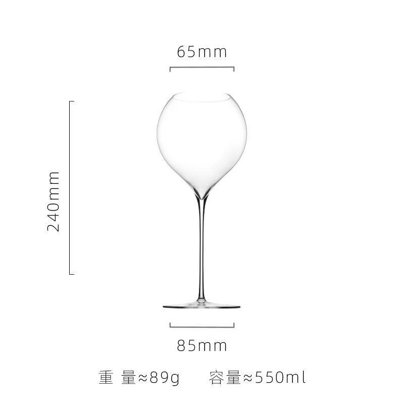 500 мл Большие Ультратонкие Прозрачные Бокалы для Красного Вина Бокалы для Белого Вина Бокалы для Игристого Вина Шампанского Бар Барная Посуда Украшения Декор