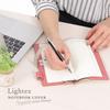 Lightex Notebook Cover, Compatible with Hobonichi Weeks and Weeks MEGA, Genuine Leather, Two-Tone, we-monoleather, Beige