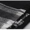 Men's and Women's Autumn and Winter Elegant Wide Black and White Plaid Scarf, Shawl