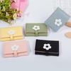 Fresh Daisy Trifold Student Wallet - Simple, Sweet, and Cute Japanese-Korean Style