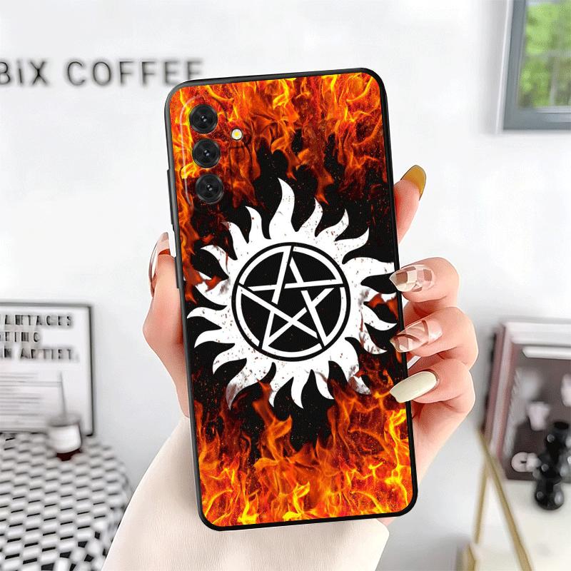 Supernatural SPN Babaite Soft Phone Case for Samsung A17 A37 A57 A16 A26 A36 A56 A15 A25 A35 A55 A14 A24 A34 A54 A13 A23 A33 A53