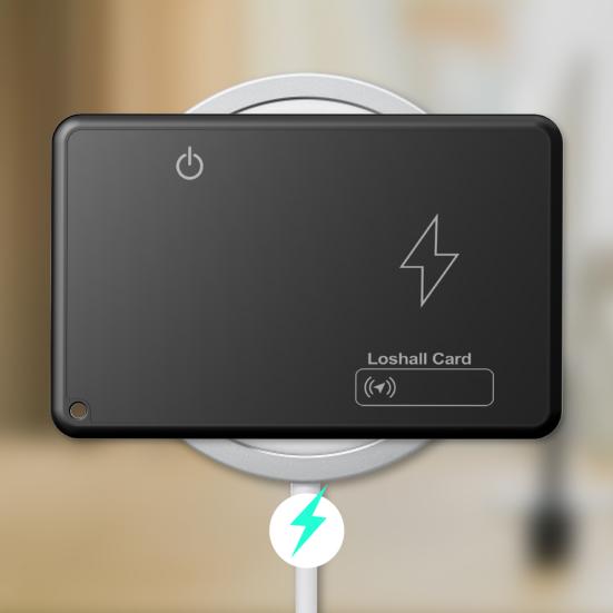 Беспроводная зарядка, кошелек, трекер, карта, ультратонкий дизайн, портативный Bluetooth-совместимый GPS-локатор, водонепроницаемый поиск тонких предметов