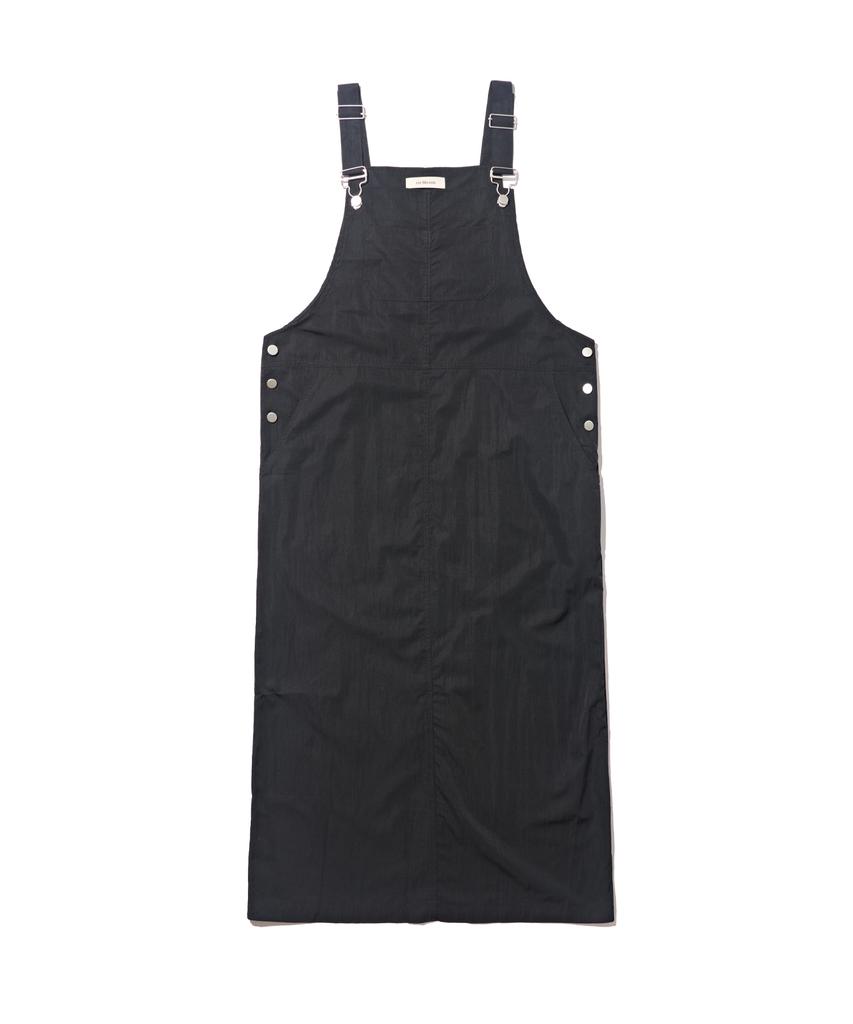 Road Road Urban Overall Long Dress (Black)