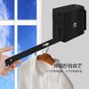 Telescopic Clothes Drying Rope, Heavy-Duty Adjustable Drying Rope with Wide Bandwidth, Self-Adhesive Wall-Mounted Chassis, Windproof Hanging Holes, Ad