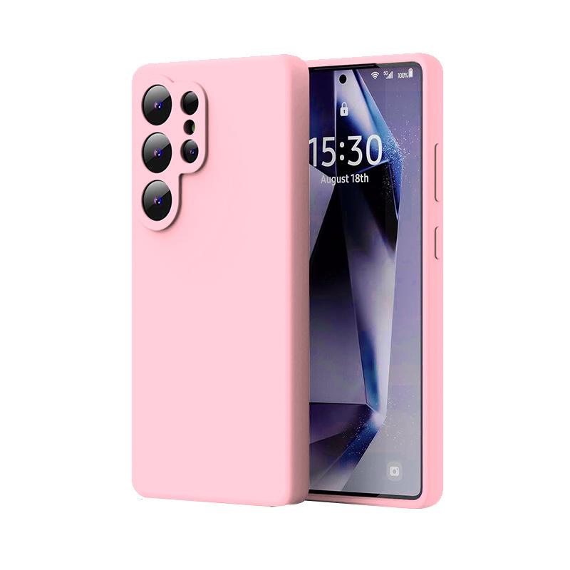 Применимо к чехлу для мобильного телефона Samsung S25Ultra s24Fe жидкий силикон s23plus всесторонний противоударный s21 защитный чехол +