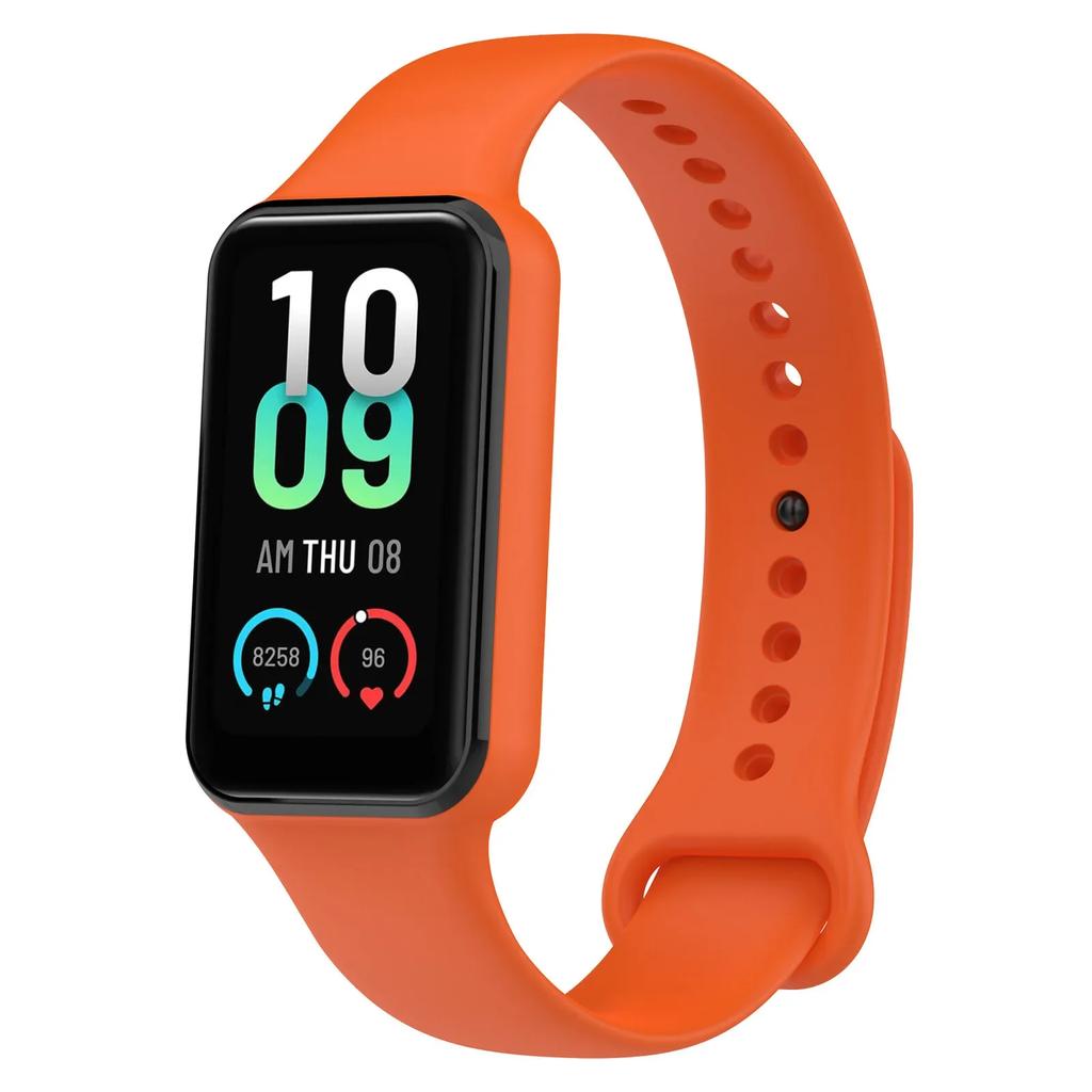 Мягкий силиконовый спортивный ремешок для Amazfit Band 7 Браслет Замена ремешка для часов Amazfit Band 7 Ремешок на запястье Умные часы Correas