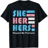 Значок-булавка с местоимениями She Her Hers для футболки True Trans Soul