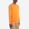 Maison Kitsune SS23 Logo Print Crewneck Sweatshirt Unisex sweatshirt Orange GU00342KM0002-P851
