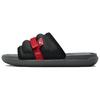 Super Play Comfortable Soft Non-Slip Odor-Resistant Slide Sandals Men Footwear Black Red DM1683-060