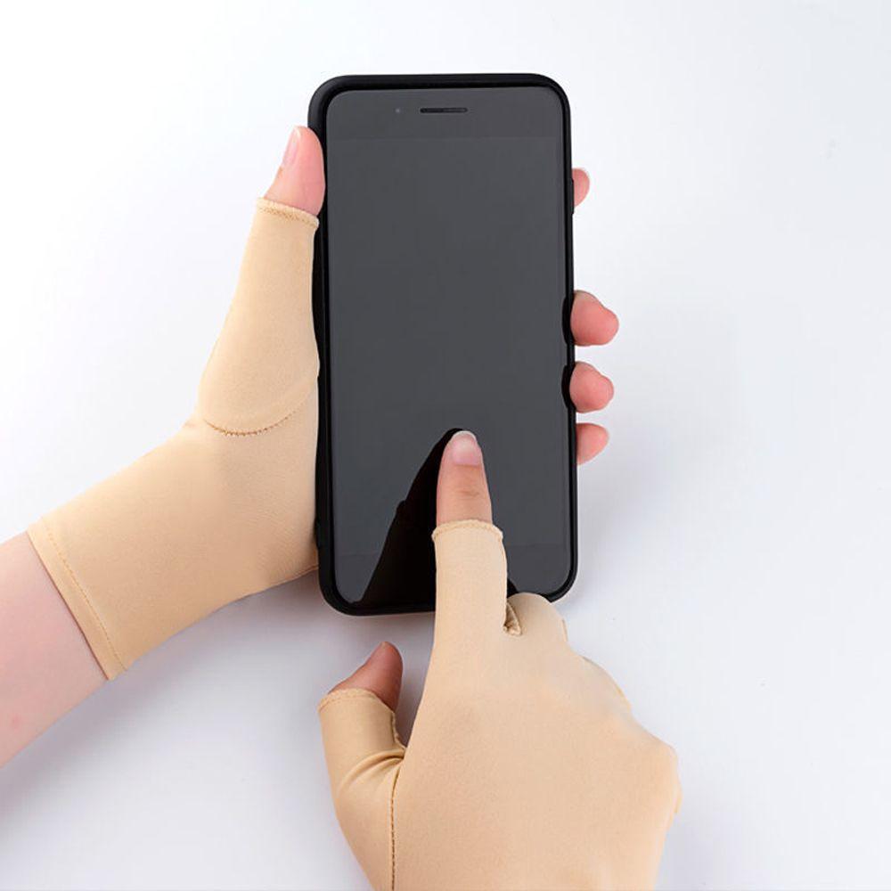 Tight Short Breathable Half Finger Gloves Summer Mittens Sun Protection Sports/Driving/Biking