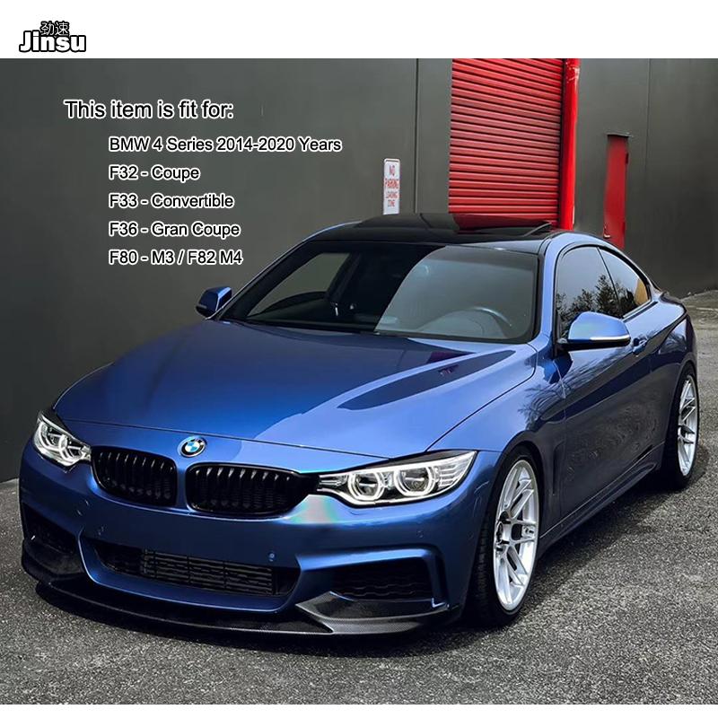 Наклейки накладки на фары из углеродного волокна для BMW F32 F33 F36 F80 F82 M4 Брови век передних фар 420i 428i 425i 430i 435i