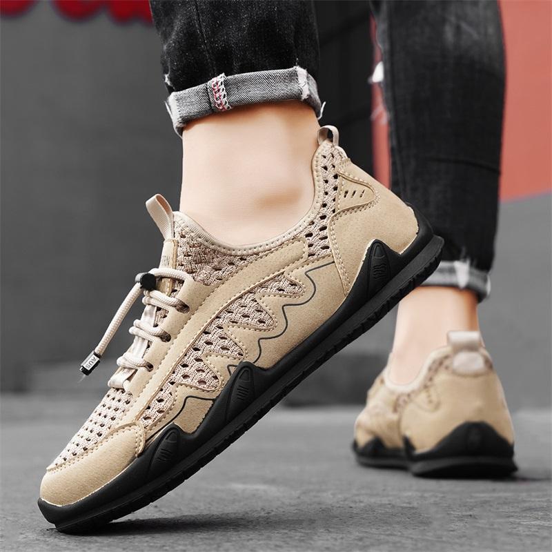 Fashion CYYTL Mesh Shoes For Men Summer Sneakers Breathable Casual Outdoor Running Tennis Platform Sports Hiking Designer Luxury Loafers