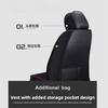 1PcAuto Set Car Seat Covers PU Leather Single Front Split Bench Protector Four Season Universal Fit Most Car SUV Car Accessories