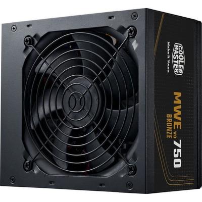Блок питания для ПК - COOLER MASTER - MPE-7501-ACABW-BEU - MWE 750W V2 - 80+ BRONZE - 750 Вт