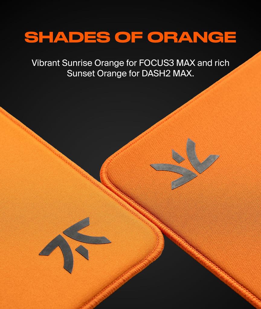 Коврик для игровой мыши FnaticGear DASH2 MAX L толщиной 6 мм из вспененного PORON с текстурированной поверхностью 480x400 мм, размер L MS0711 + MP0007-001