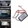 Interference for Car Rear View Backup Camera 12V DC Power Rectifier Relay Capacitor Filter