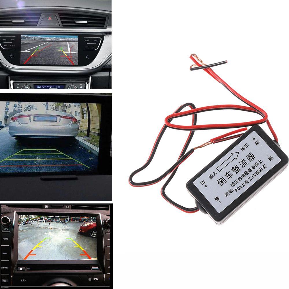 Помехи Камера заднего вида для автомобиля Реле заднего вида Конденсаторный фильтр Выпрямитель питания 12 В постоянного тока