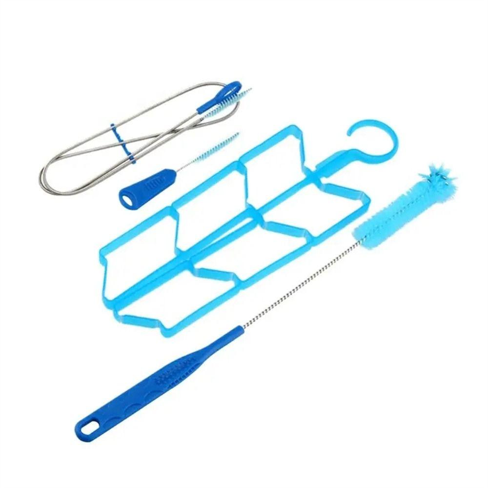 Hanger Pipe Water Bladder Cleaning 4 in 1 Hydration Bladder Brushes Water Bag Cleaner Water Tank