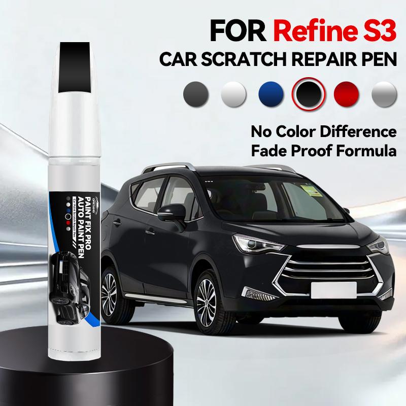 Vehicle for Exclusive Use For JAC Refine S3 1990-2026 Paint Repair Pen Touch Up Scratch Remover DIY Auto Accessories Black White