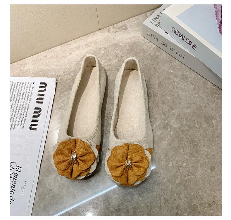 Женские туфли больших размеров с бантом и цветочным принтом, цветными блоками, с квадратным носком, на плоской подошве