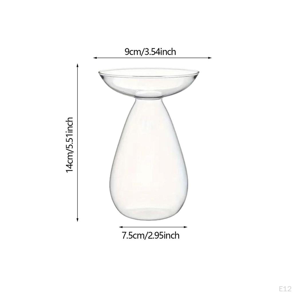 Гидропоника Цветочная ваза Декоративный минимализм Домашнее украшение Станция для размножения растений Стекло