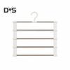Pants Trouser Hanger Storage Rack Strong Load-bearing Easy To Install Multifunction Closet Organizer Trouser Hanger Rack