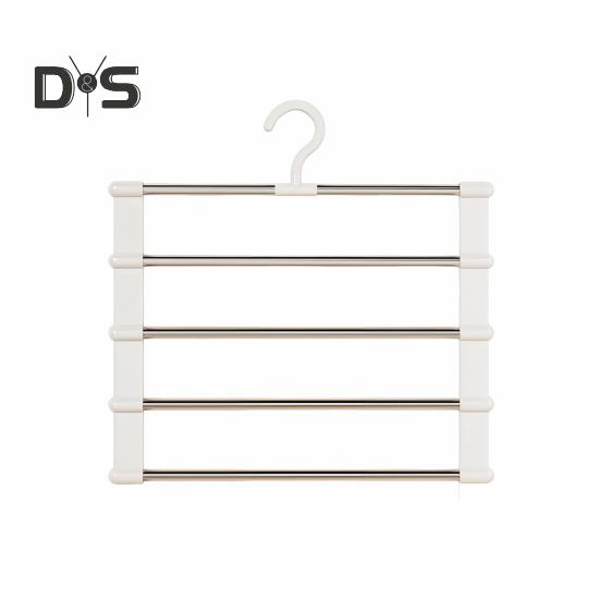 Pants Trouser Hanger Storage Rack Strong Load-bearing Easy To Install Multifunction Closet Organizer Trouser Hanger Rack