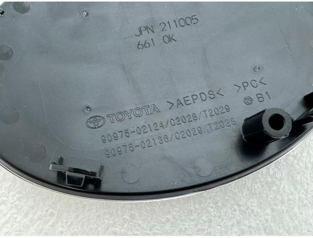 2026 Новый Акриловый Шильдик для Toyota, Замена OE, для 2019-2021 Toyota Corolla, 140x96 мм, Подходит для 90975-02136 и 90975-02124