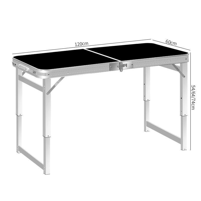 Adjustable Folding Table and Chair Set for Outdoor Markets, Camping, and Picnics