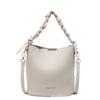 Retro Lychee Pattern Hand-held Bucket Bag Women's 2025 Spring and Summer New Trendy Fashion Versatile Simple Shoulder Crossbody Bag