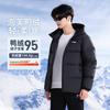 Пуховики Li Ning Унисекс Черный Средний AYMV709-1