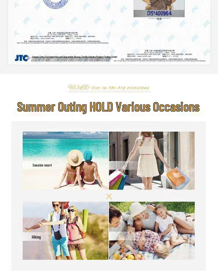 Женская складная пляжная шляпа от солнца с широкими полями в корейском стиле