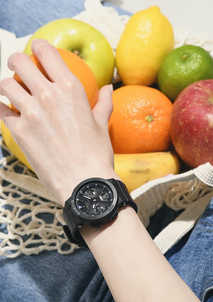 Casio BEACH TRAVELER Solar Watch Black Baby-G Radio-Controlled BGA-2500-1AJF Women's