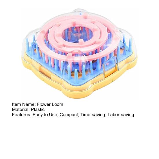 Flower Knitting Loom Convenient Compact Practical Flower Maker Weaver Tool Home Supply