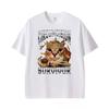 Circumcision Survivor Cat Meme Funny Graphic Tshirts Unisex Unisex Fashion Streetwear T Shirts Summer Tops Oversized Oneck Tshirt