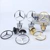 AAVW1 1Pc Car Front Bonnet Emblem Zinc Alloy Decorate Badge For Mercedes Benz W204 W220 C180 C200 E260 E300L Auto Outdoor Accessories
