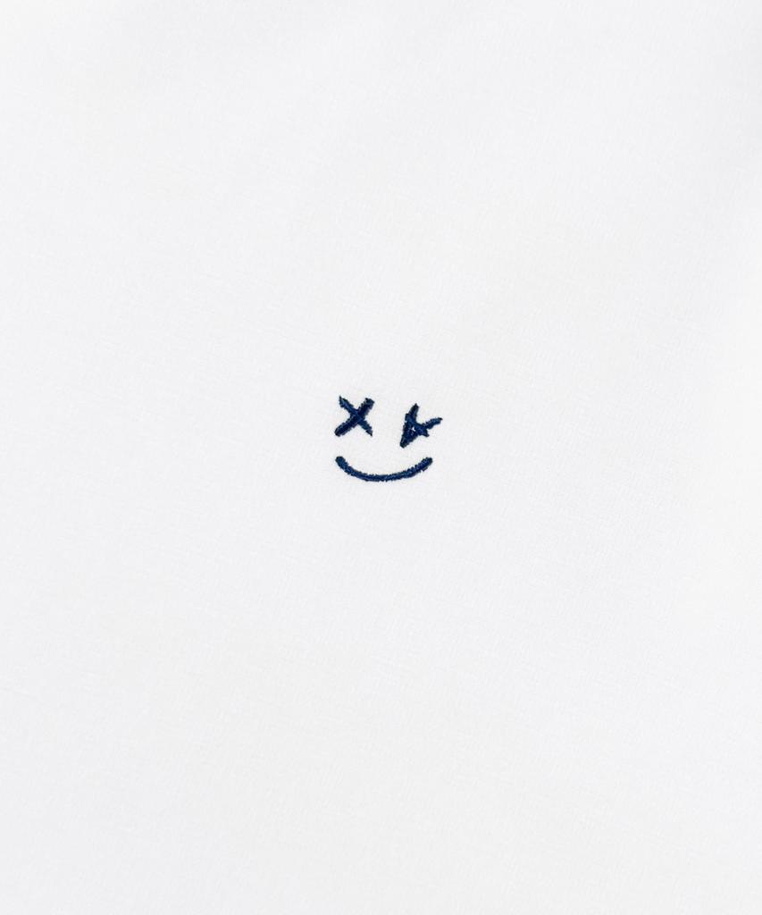Eonoideu Smile Логотип Футболка с коротким рукавом Lq7Tu436_Белый