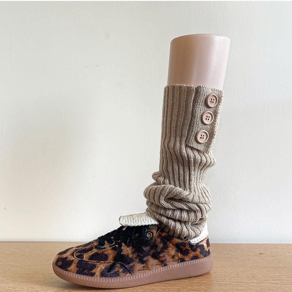 Балеткор Y2K Гетры Харадзюку Чехлы для ботинок Сладкие вязаные гетры Осень/Зима