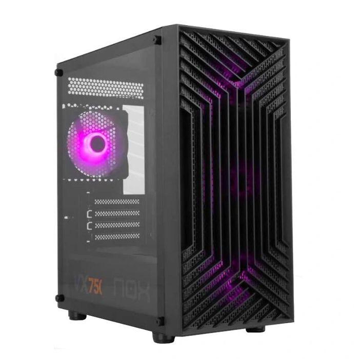 Mini Tower - NOX - INFINITY EPSILON - Noir - ITX - Micro ATX - Acier et ABS