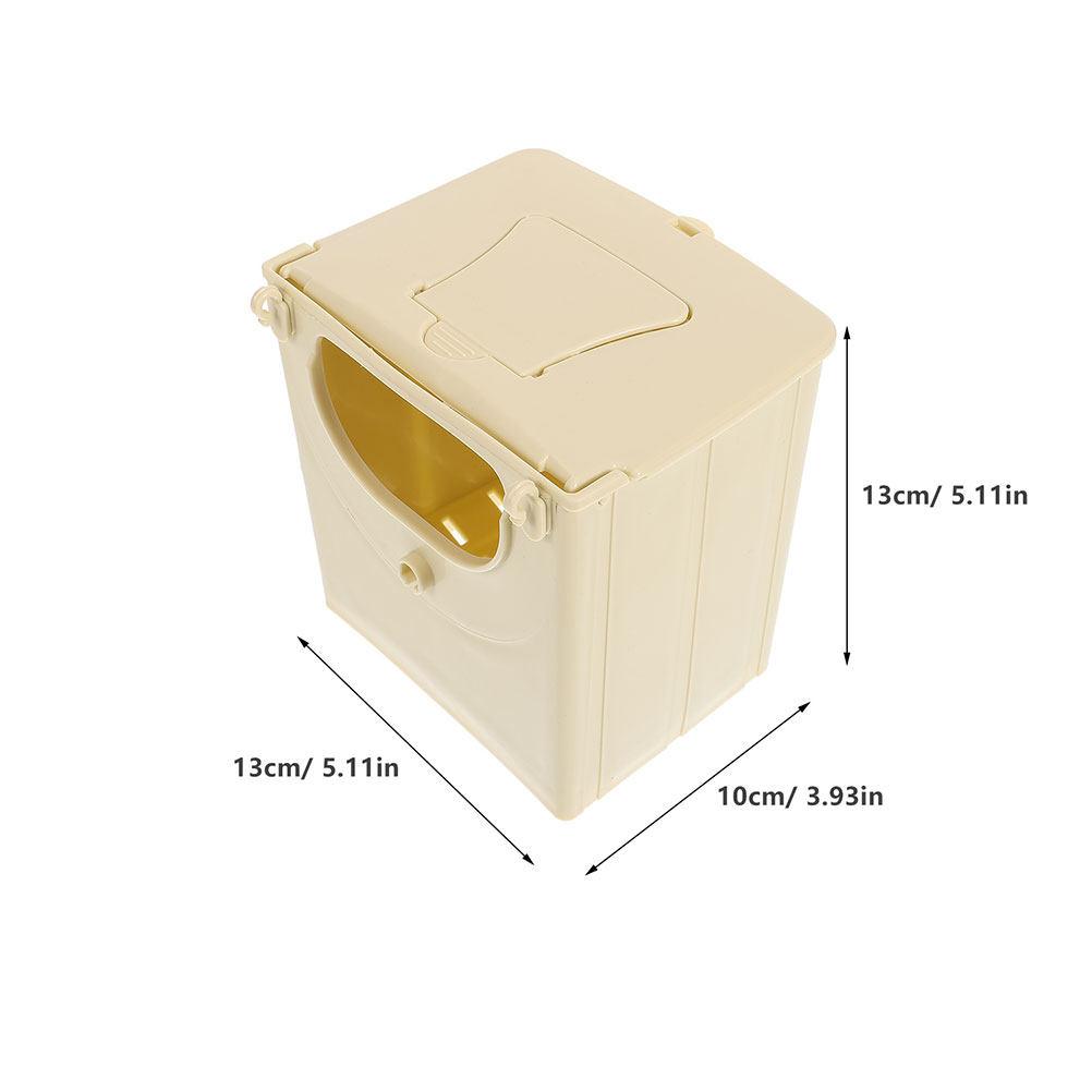 4Pcs Multifunctional Plastic Bird Breeding Box Nesting Incubation for Parakeets Finches Lovebirds Cockatiels Cage