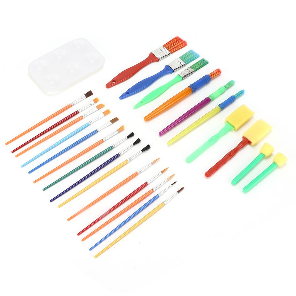 Painting Brush Set 20 Sizes Multifunctional Durable Portable Convenient Paintbrushes for Artist Students Kids